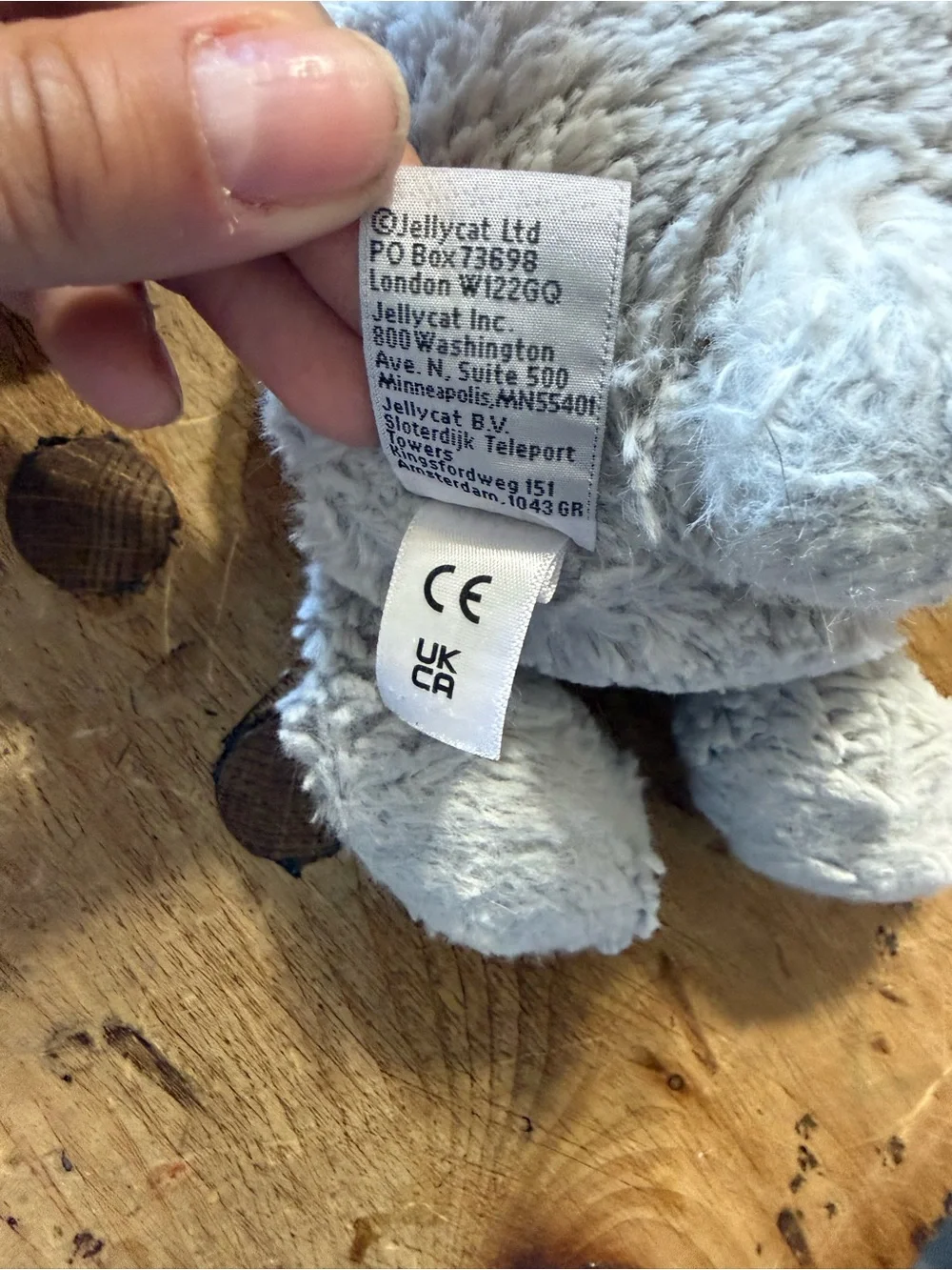 Jellycat Bashful Bunny Grey